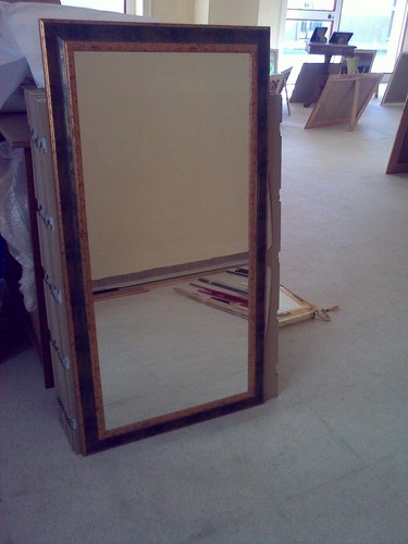 Cornice specchiera legno - 1,