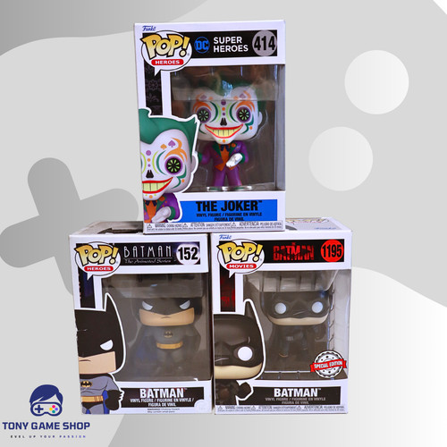 Lotto funko pop batman - lotto, dc