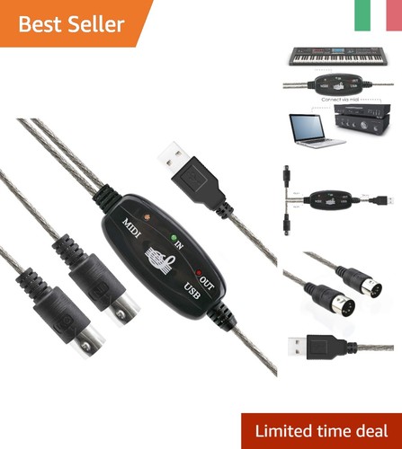 Adattatore cavo usb - adattatore, midi