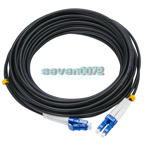 Cavo fibra corazzata nero - fibra,