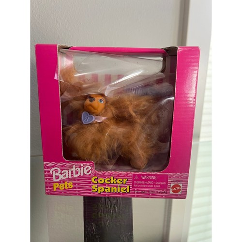 Barbie pets cocker - pets,