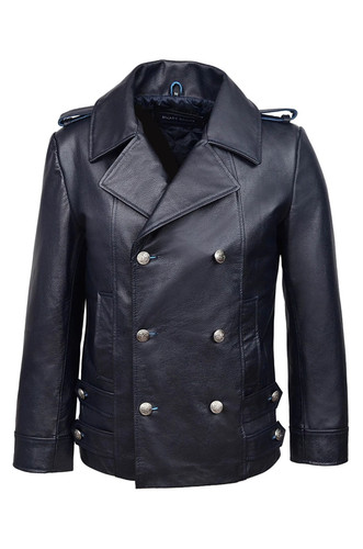 Cappotto pea giacca vera - giacca, pelle