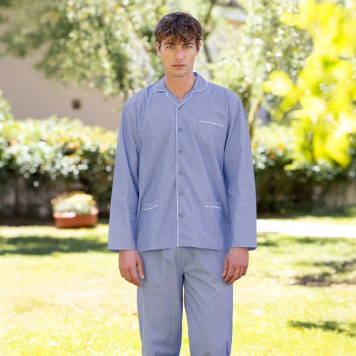 Pigiama uomo lungo 100 - %, cotone