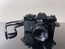 Fotocamera pellicola ALPA SI 2000 con obiettivo Auto-Alpa 50 mm