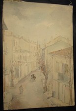 1943 AM  Acquerello su