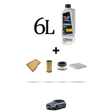 HOFFCAR Kit tagliando 4 FILTRI