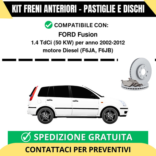 Kit freni anteriori pastiglie - anteriori, (pastiglie