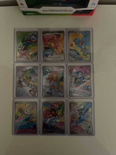 Set completo pokemon primi - set,