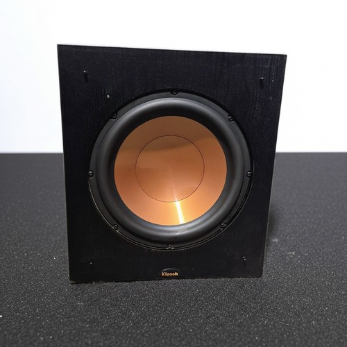 Klipsch sub 100 synergy - klipsch, label