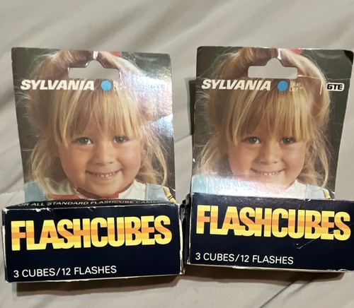 Sylvania flashcubes blue dot - flashcubes,