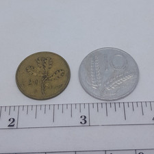 Lotto 2 Monete 1955 1958