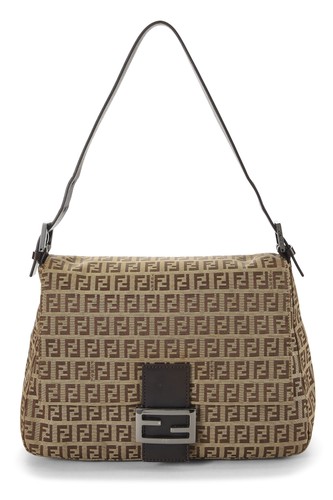 Fendi beige zucchino canvas - fendi,