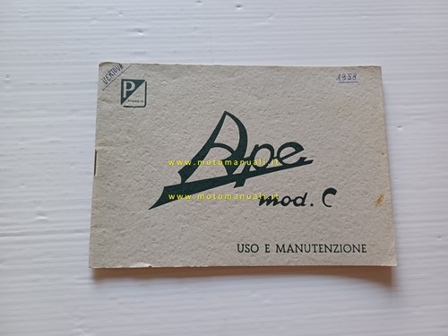 Piaggio ape ac1 - ac1, 4a