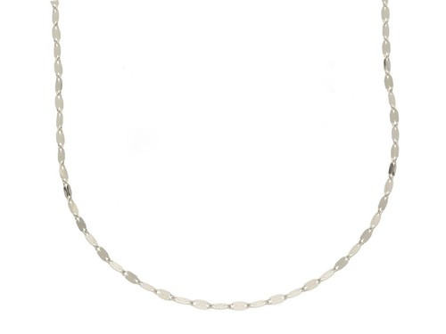 Catena oro bianco 18k - catena, in