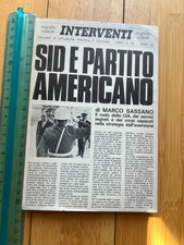 MARCO SASSANO SID E PARTITO AMERICANO MARSILIO SPEDIZIONE CON CORRIERE SDAinclus