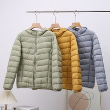 Piumino donna donna piumino d'anatra ultraleggero piumino corto puffer coat