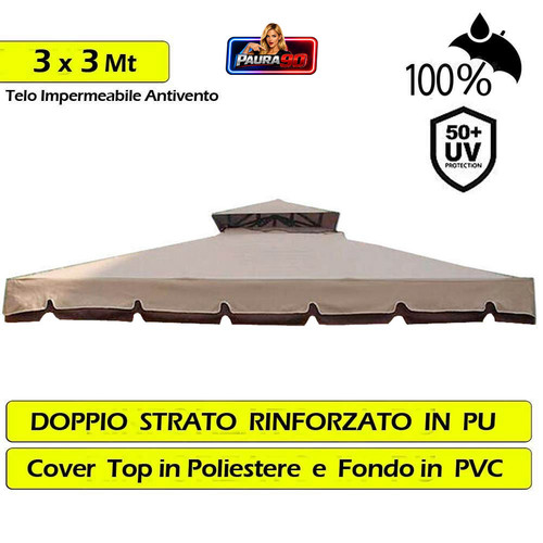 Telo copertura gazebo 3x3 - telo,