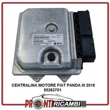 55263701 CENTRALINA CONTROLLO MOTORE FIAT PANDA III 2016