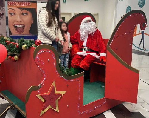 Slitta babbo natale - di,