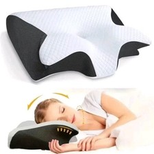 ✅Cuscino Ortopedico Cervicale✅ Professionale 100% Memory Foam Anatomico