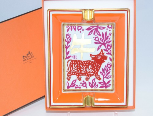 Hermes vassoio cambio mucca - hermes,