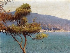 VEDUTA DI MENTONE F. Zonaro