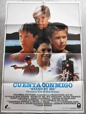 Stand By Me One Sheet Poster Film SPAGNOLO Piegato 27"39 1986 Reiner Stephen King