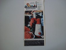 advertising Pubblicità 1963 TRITACARNE GIRMI