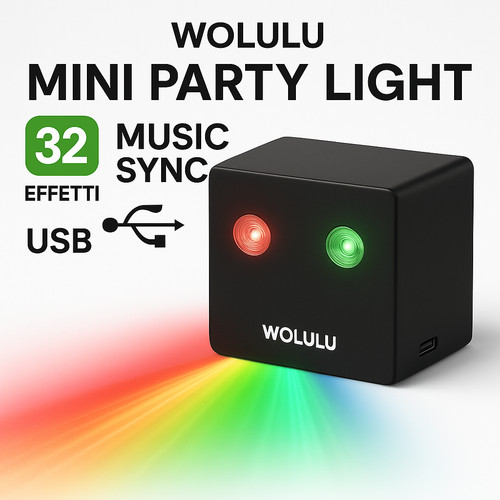 Wolulu laser light - light, 32