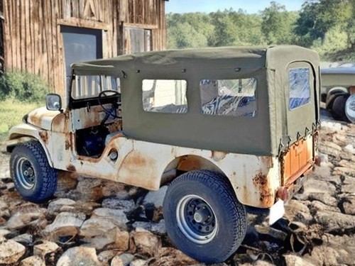 Soft top per - jeep, cj6