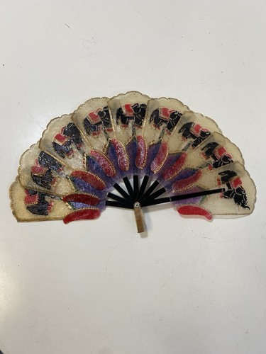 Ventaglio vintage orientale - vintage,