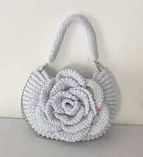 Borsa uncinetto glitter - borsa,,