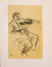 Edgar degas violinista - edgar, degas: