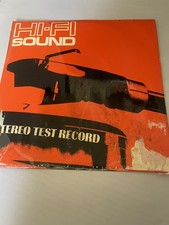 Hi-Fi Sound Stereo Test Record
