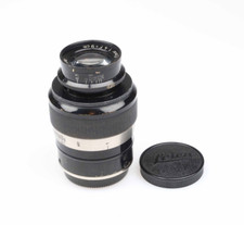 Leica Fat Elmar 90 mm f4 obiettivo obiettivo nero nichel Leitz 97340