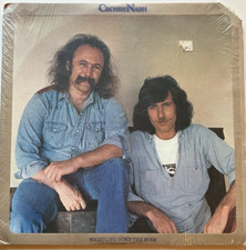 Crosby-Nash–Whistling Down The Wire, second hand Vinyl, first press 1976 US. VG+