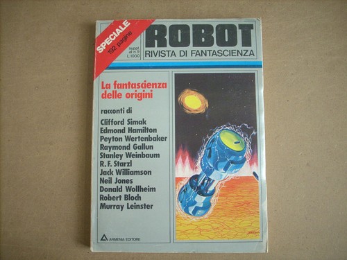 Robot rivista fantascienza - di,