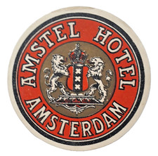 Etichetta bagaglio deco Hotel