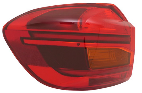 Fanale post senza led - post, sx
