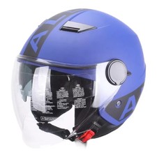 CASCO BLU OPACO CON DOPPIA