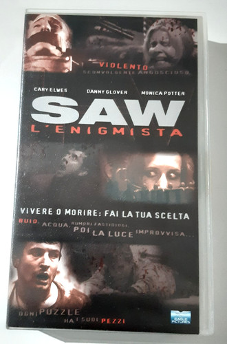Saw enigmista vhs - l'enigmista,