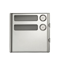 Urmet 1158/12 Modulo Posto esterno 2 pulsanti Sinthesi Steel