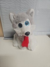 Peluche cucciolo husky Holiday