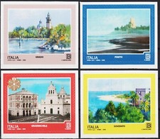 Italia 2018 Turismo Mare Spiaggia Lago Paesaggi Chiesa Castelli Vedute Vacanze MNH