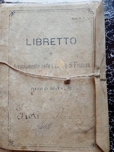 Guardia finanza 1898 - di,