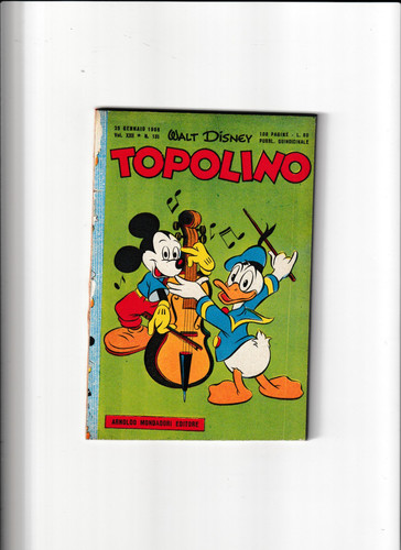 Topolino libretto numero - topolino,