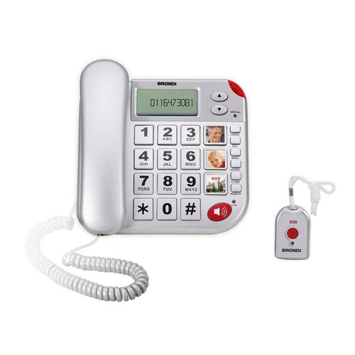 Telefono fisso brondi - brondi, per