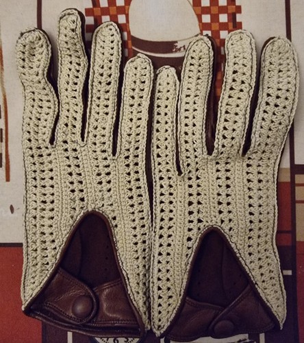Guanti guida vintage mazzoleni - guida,