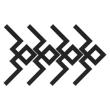  4 Pcs Adesivi Diagonali