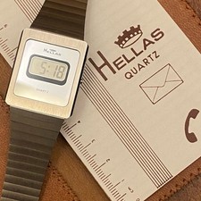 Orologio Watch Hellas Quartz Swiss Vintage Digital Rare